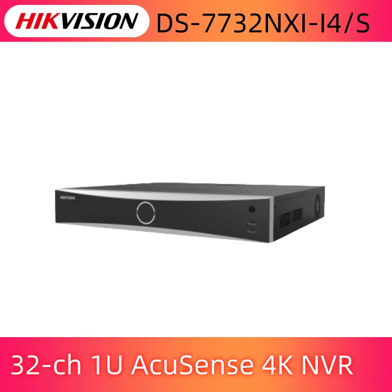 Hikvision AcuSense 4K Ʈũ   DS-7732NXI-I4/S, 32ch 1U,  